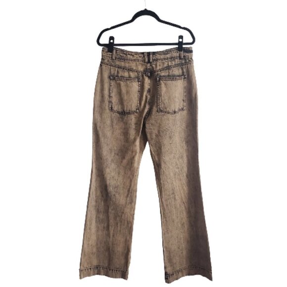 Ulla Johnson Milo High Waisted Flare Leg Jeans - Picture 5 of 9